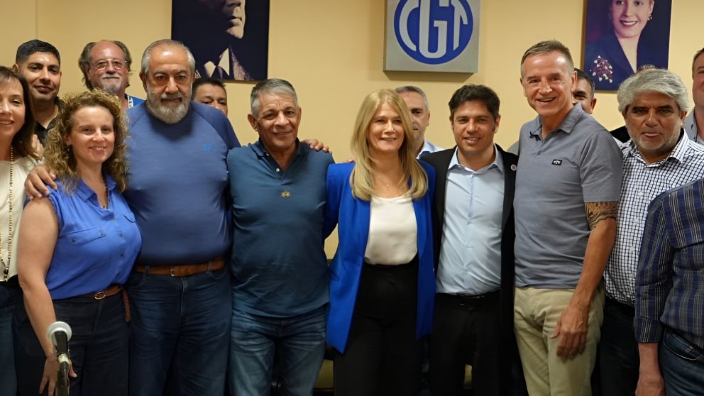 La CGT recibió a Kicillof y a su gabinete