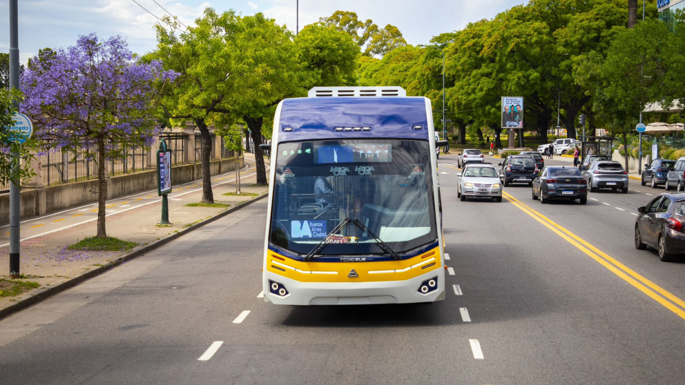 El nuevo sistema de movilidad Trambus unirá Nueva Pompeya con Aeroparque.