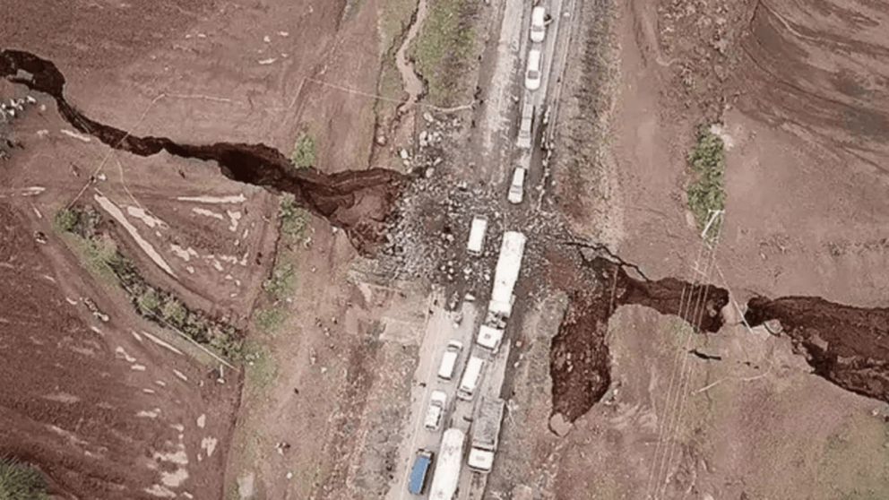 La placa tectónica de África se divide en dos: Somalí y Nubia