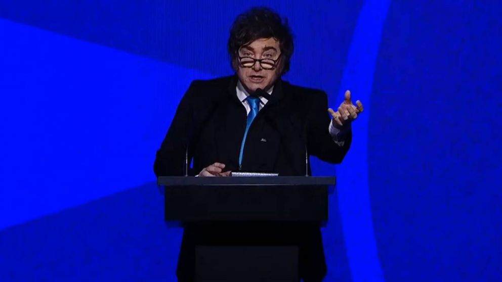 Javier Milei participó de la cena anual de la Fundación Faro.