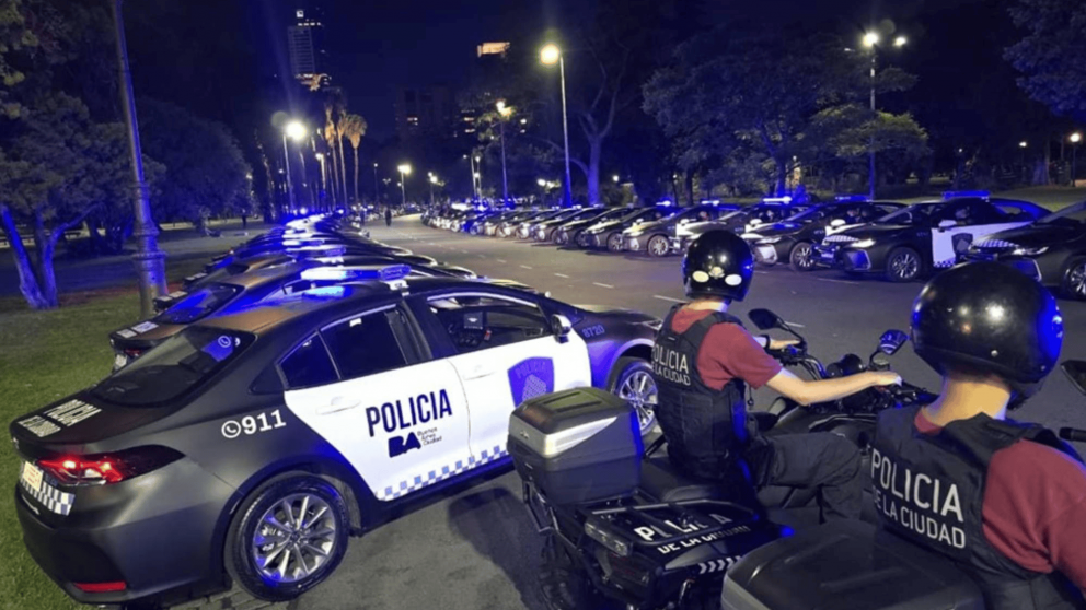 La Ciudad refuerza la seguridad nocturna con más patrulleros y policías en zonas de mayor movimiento