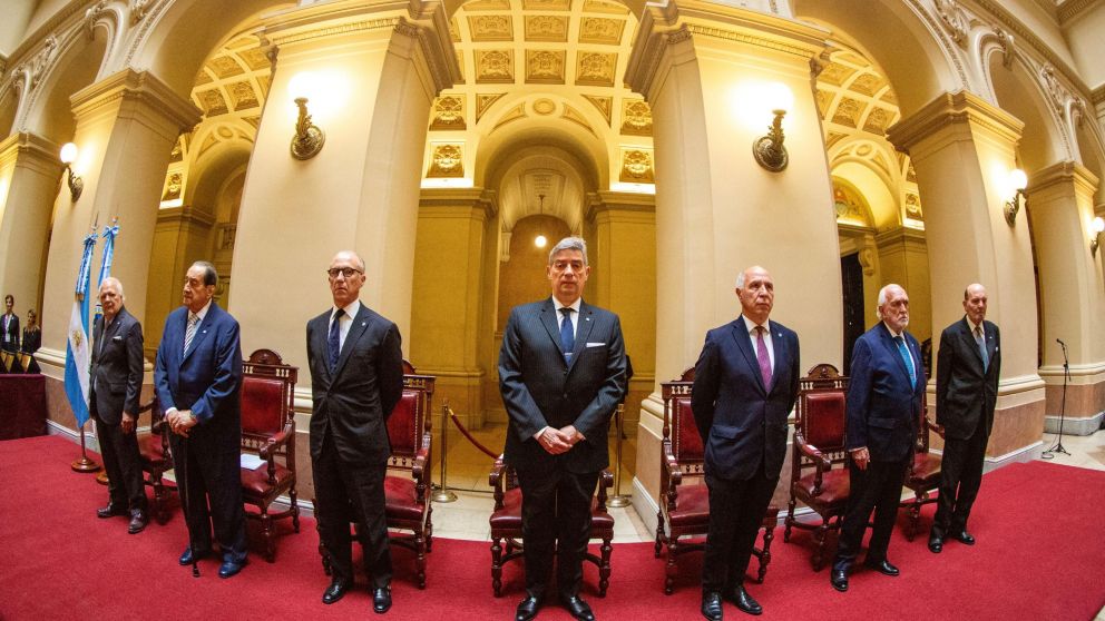 La Corte Suprema homenaje� a los jueces del Juicio a las Juntas a 40 a�os de la sentencia hist�rica.