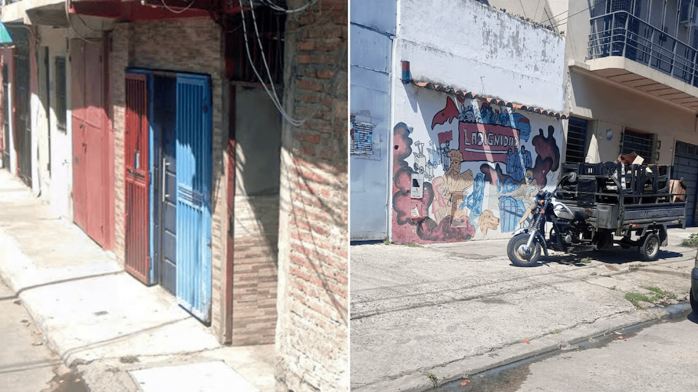 Dos de los comedores fantasmas que cerraron en la Ciudad de Buenos Aires.