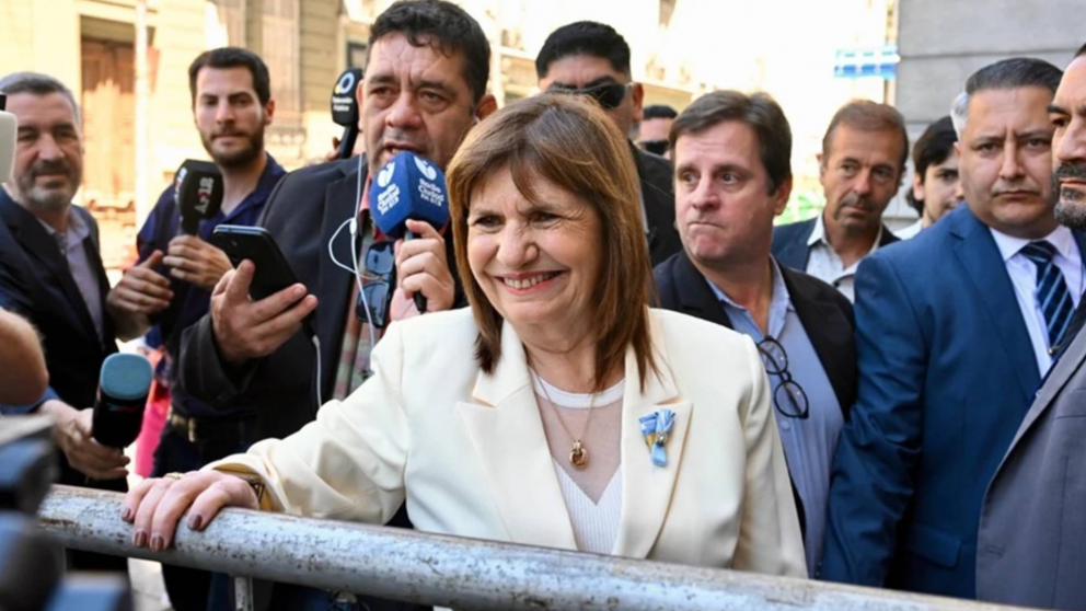 Patricia Bullrich se despidió de Seguridad con un acto