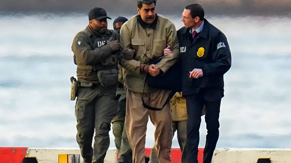 Nicolás Maduro fue, detenido en Caracas y llevado a Estados Unidos