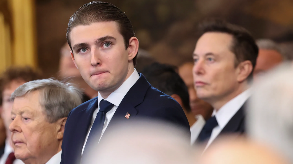 Barron es el menor de los cinco hijos que tiene Donald Trump