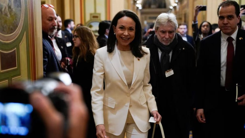 Machado aseguró que la amnistia se dio por presión de Estados Unidos.