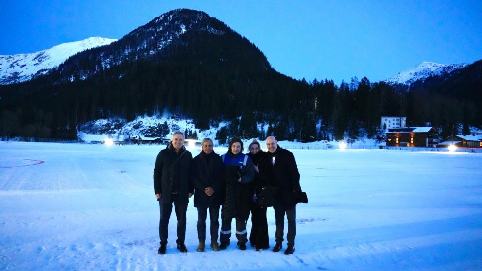 El presidente Javier Milei llegó a la ciudad de Davos, Suiza, en el marco de su participación en el Foro Económico Mundial de Davos.