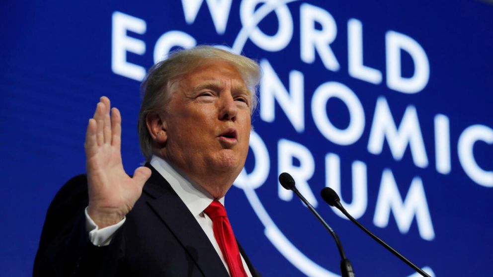 El discurso de Donald Trump en el Foro de Davos.