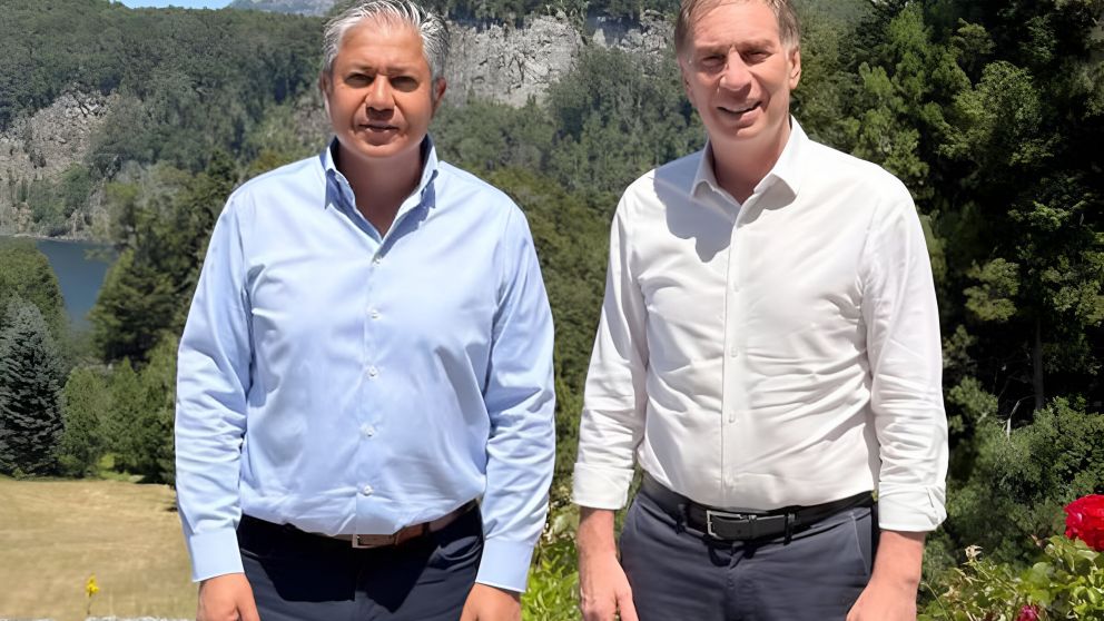 Diego Santilli se reuni� con el gobernador Rolando Figueroa y logr� su apoyo a la reforma laboral.