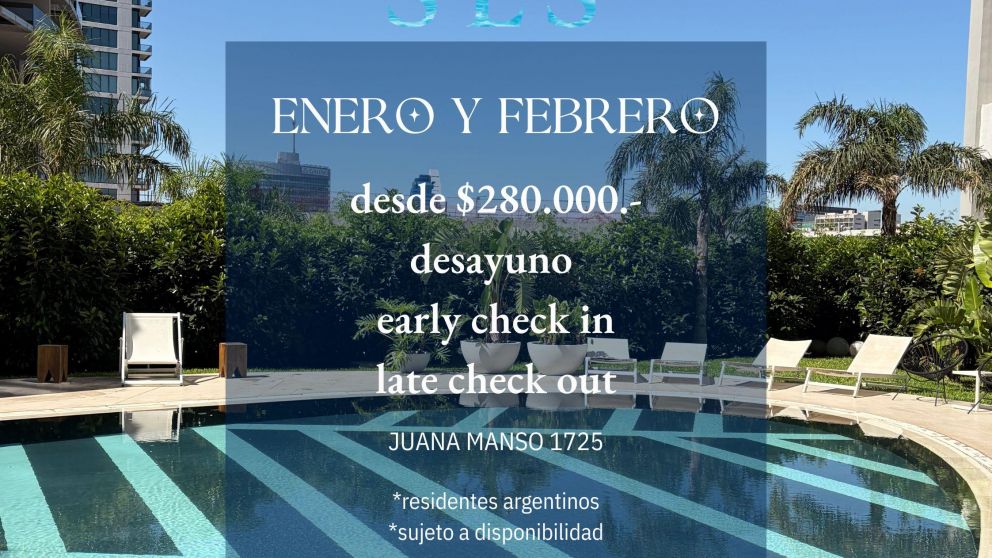 Disfruta el verano en Buenos Aires desde SLS Puerto Madero