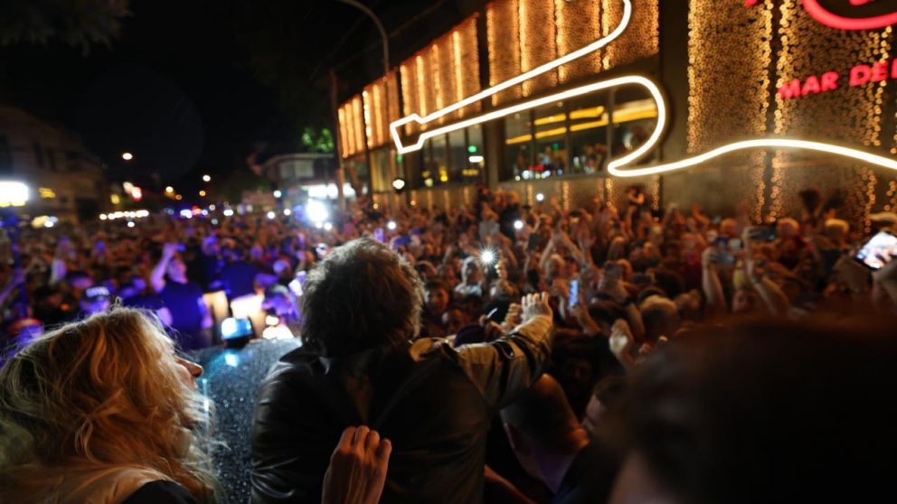 Milei está en Mar del Plata para participar de la "Derecha Fest"