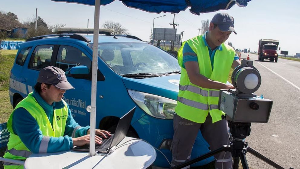 Dónde están los radades que multan en las rutas que van a la Costa Atlántica