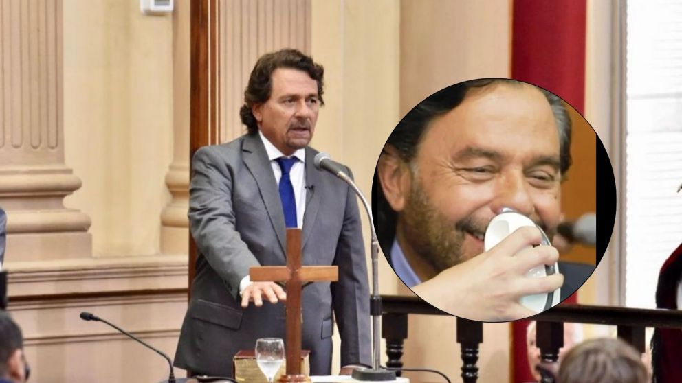 Gustavo Sáenz y otros funcionarios se realizaron una rinoscopía.