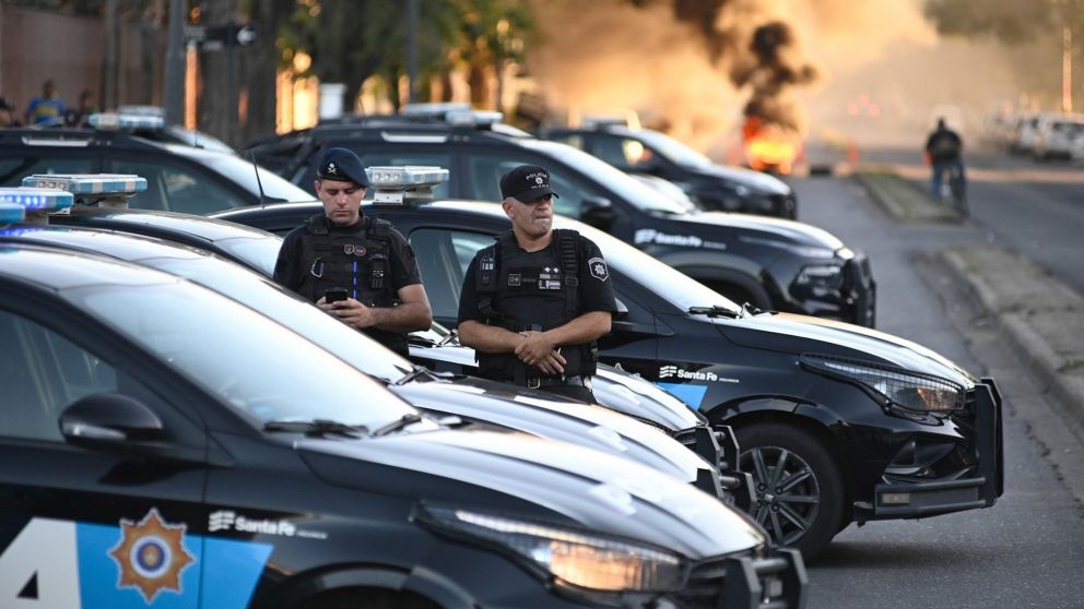 Durante las protestas, la provincia recibió el apoyo de las fuerzas federales para mantener los patrullajes en las calles de Rosario