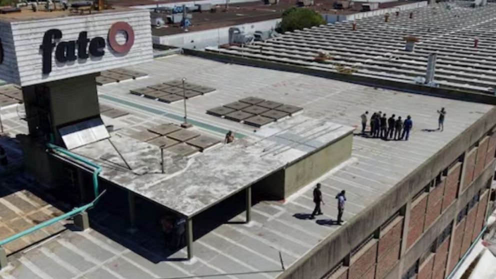Vista del predio industrial de Fate en San Fernando, donde se concretó la operación inmobiliaria con Aluar.