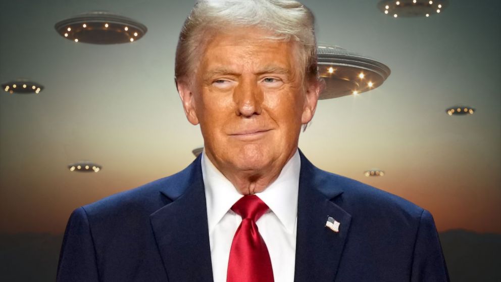 Trump sostuvo que "no sabe" sobre la existencia de extraterrestres.