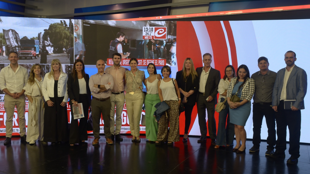 Grupo Crónica recibió al Consejo Profesional de Relaciones Públicas de la República Argentina