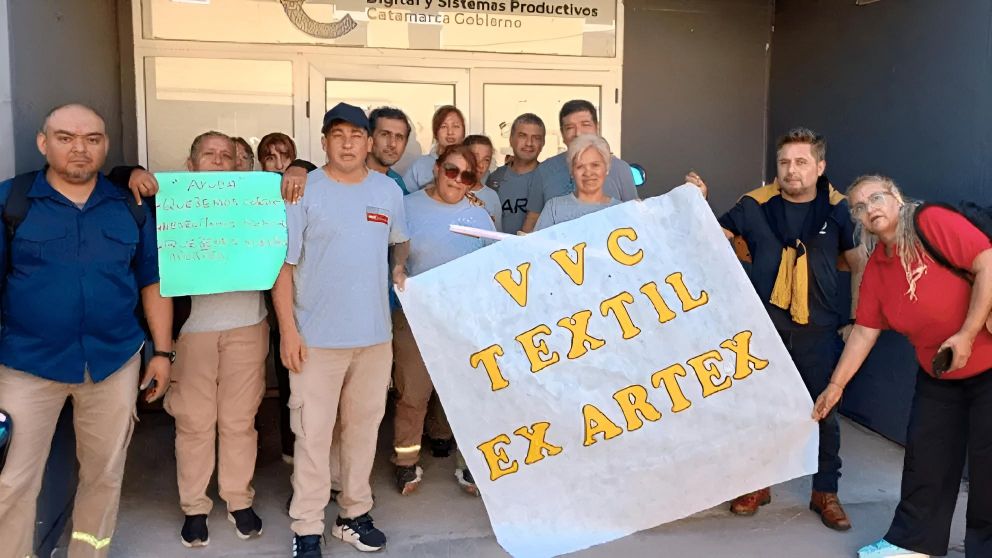 Los 17 trabajadores de VVC, más conocida como la ex Artex, en Conciliación Obligatoria