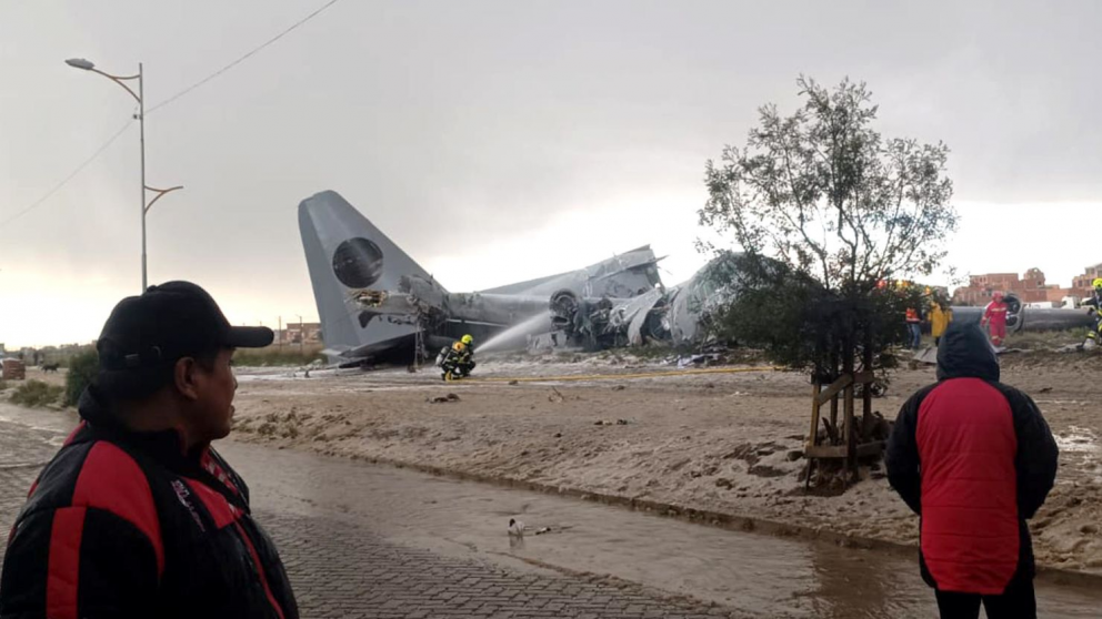 Un accidente aéreo en Bolivia dejó al menos 15 muertos