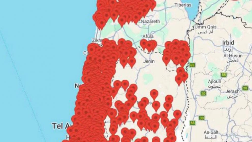 Represalia de Irán deja al menos 121 heridos en Israel 8Fuente de la imagen: Agencia Judía de Noticias)