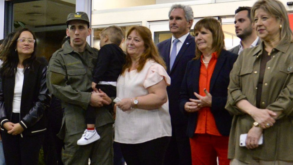 El gendarme regresó el lunes a la Argentina
