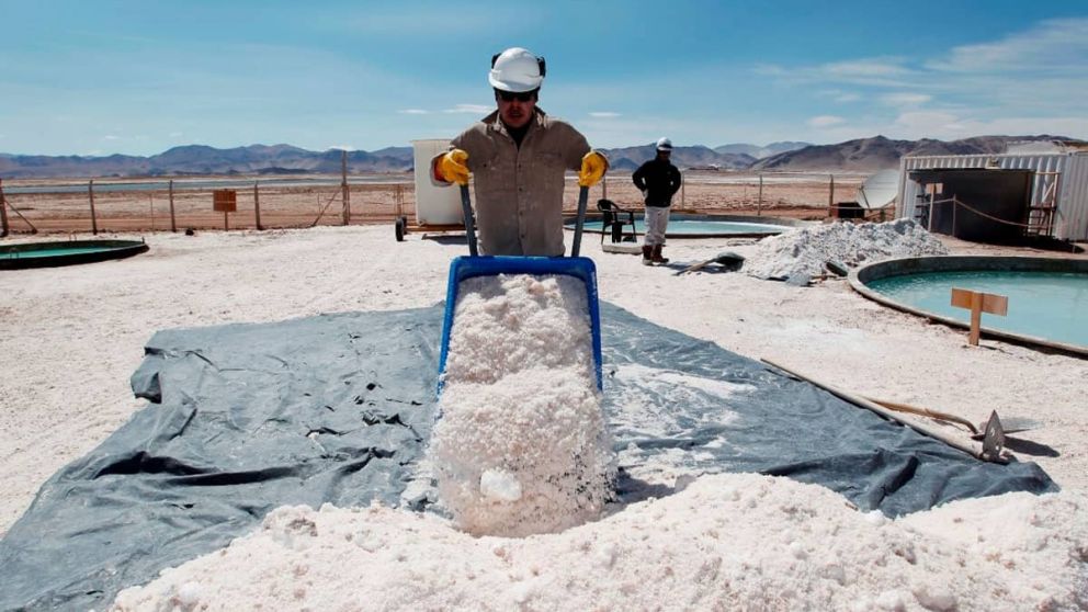 Litio y shale oil sostienen el crecimiento de la producción minera