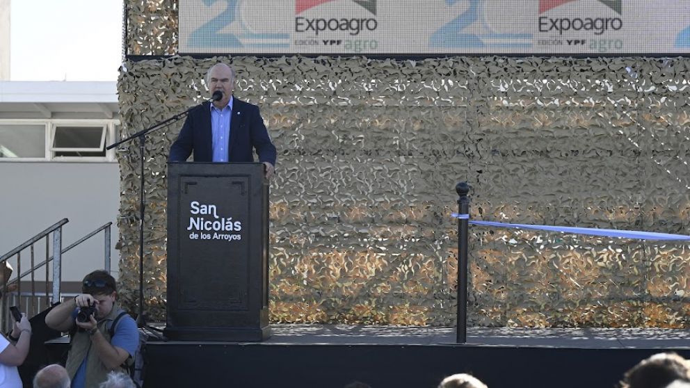 El secretario de Agricultura Sergio Iraeta aseguró en Expoagro 2026 que el Gobierno de Javier Milei continuará con la baja de retenciones al campo cuando la situación fiscal lo permita.