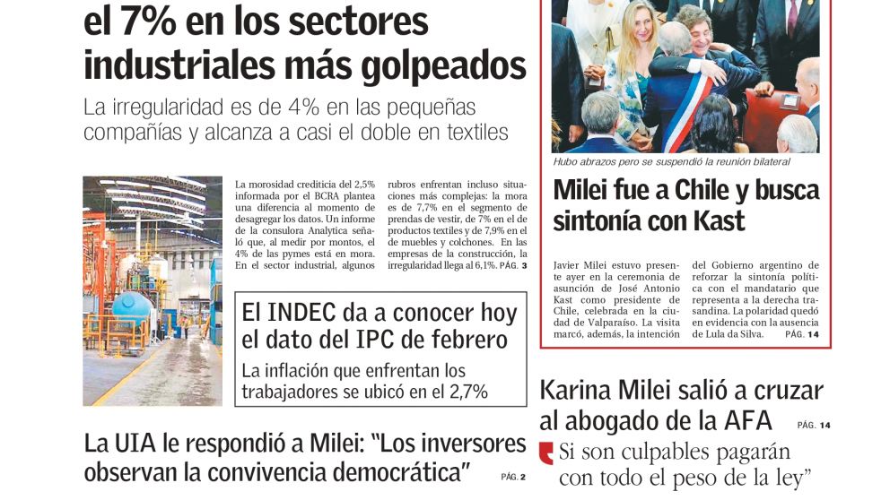 La tapa de BAE Negocios