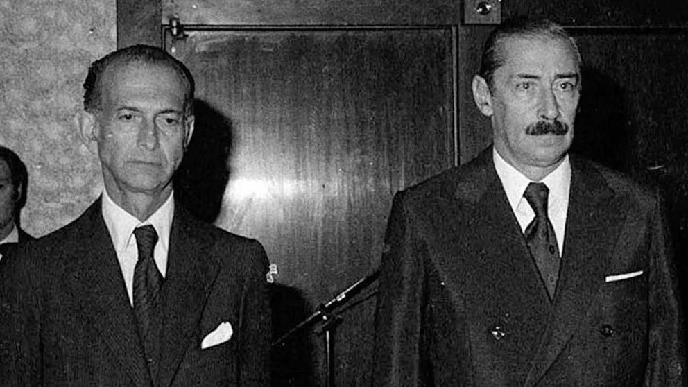 José Alfredo Martínez de Hoz y Jorge Rafael Videla