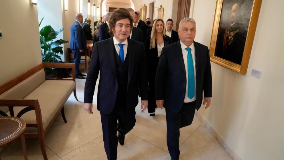 Milei consolidó su cercanía con Orbán en un encuentro en Budapest