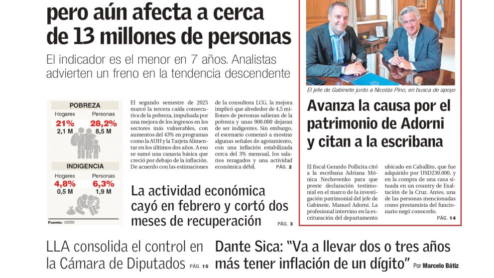 La tapa de BAE Negocios