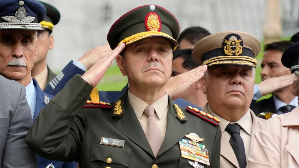 El ministro de Defensa, Carlos Presti