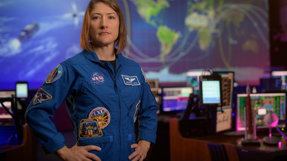 Christina Koch y una frase desde el espacio: "La Luna es la encarnación de algo que está en el corazón de cada uno de nosotros"