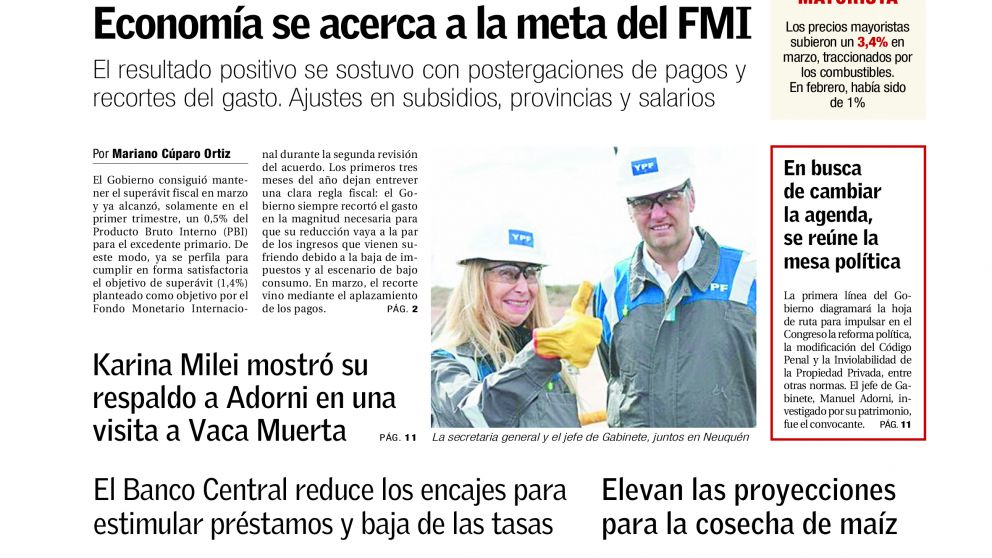 El Gobierno sostiene el superávit y el BCRA baja encajes: los temas del día en BAE Negocios