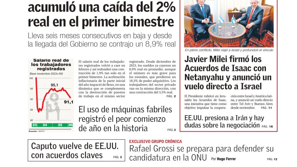 El salario real cayó 9% en dos años y crece el desempleo en PBA: los temas del día en BAE Negocios