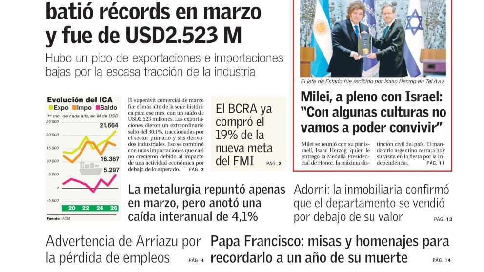 El superávit comercial bate récords y el BCRA avanza hacia la meta del FMI: los temas del día en BAE Negocios