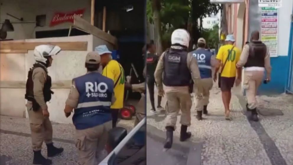 Detuvieron a argentino en Brasil por insultos racistas en Copacabana y enfrenta cargos por injuria racial