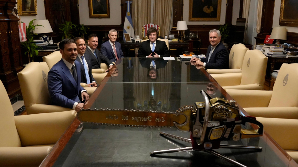 La reuni�n se enmarca en una serie de encuentros del empresario con el Gobierno