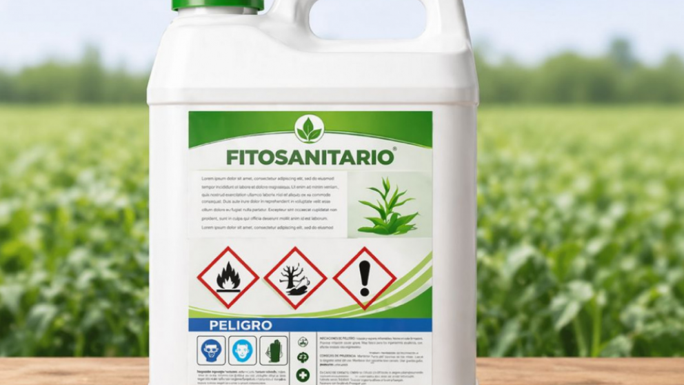 Modelo de etiquetado de fitosanitarios aprobado por Senasa