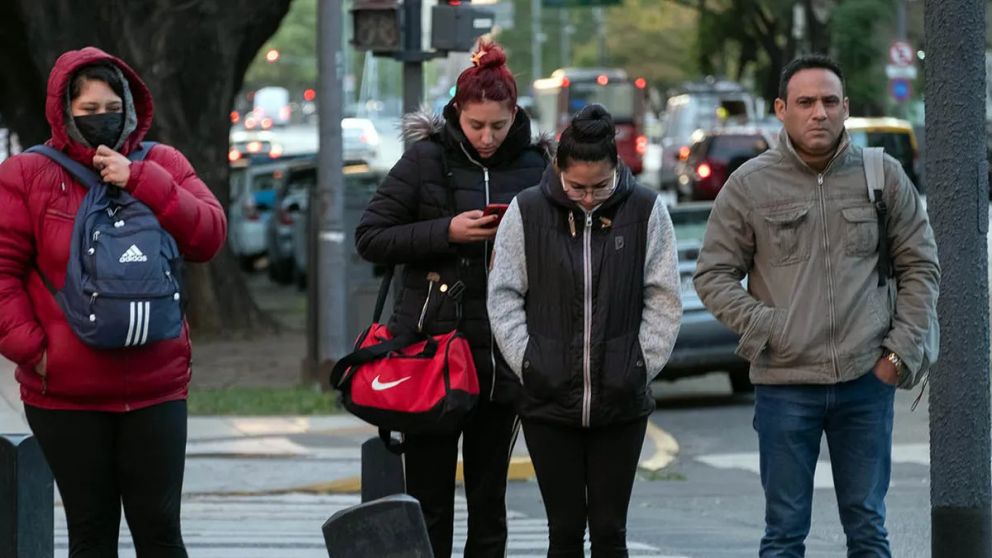 El SMN anuncia fr�o polar y heladas en Buenos Aires con fuerte baja de temperaturas y alerta por vientos en el AMBA