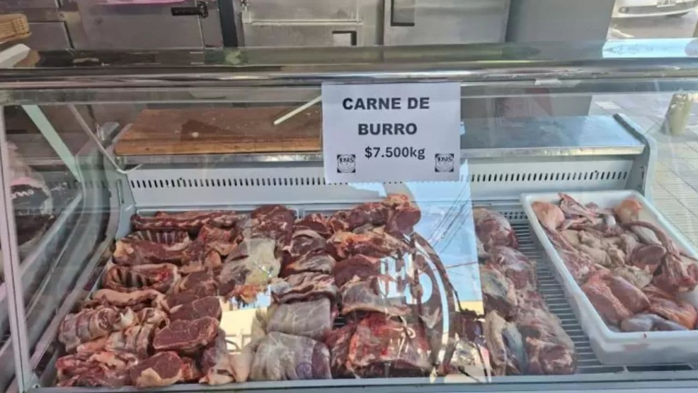 El Gobierno cruz� un informe extranjero sobre venta de carne de burro