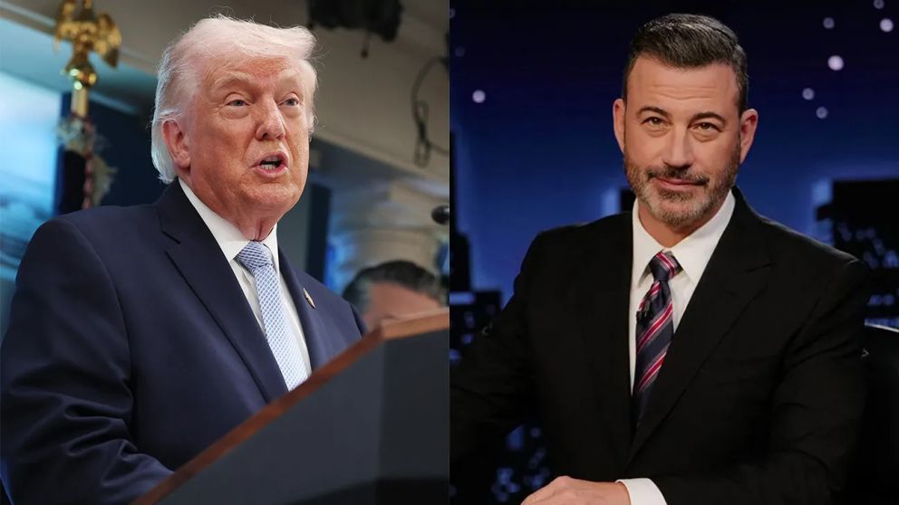 Trump apunta contra ABC y Jimmy Kimmel tras polémica por comentarios sobre Melania y revisión de licencia televisiva