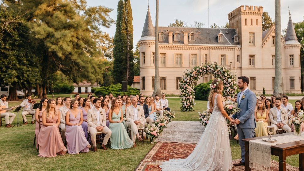 Bodas en un castillo: la nueva forma de casarse en Argentina