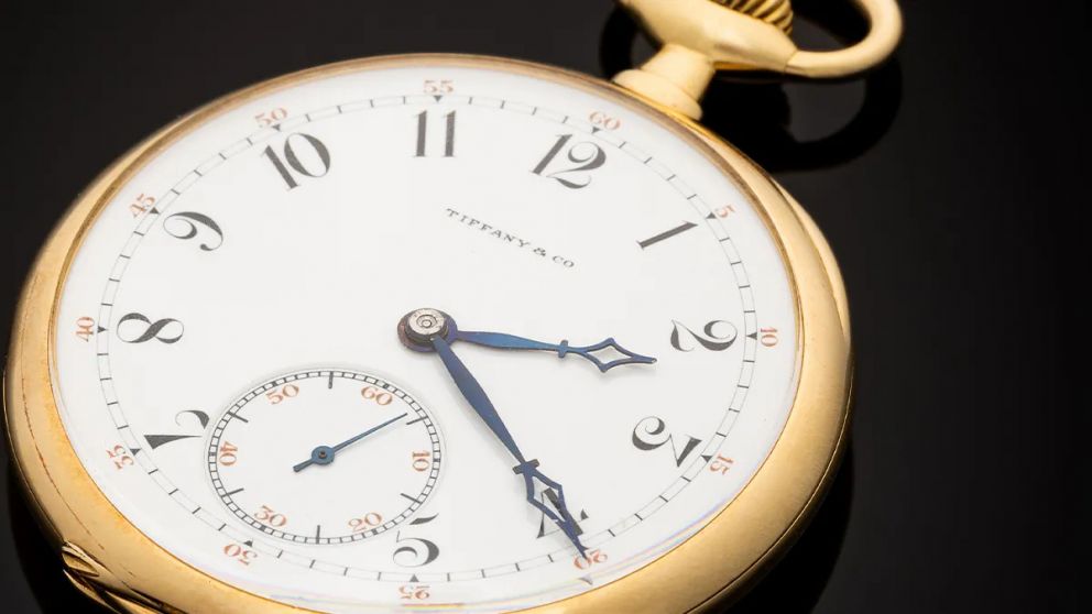El Patek Philippe de oro de 18 quilates fue vendido por Tiffany & Co. en 1904
