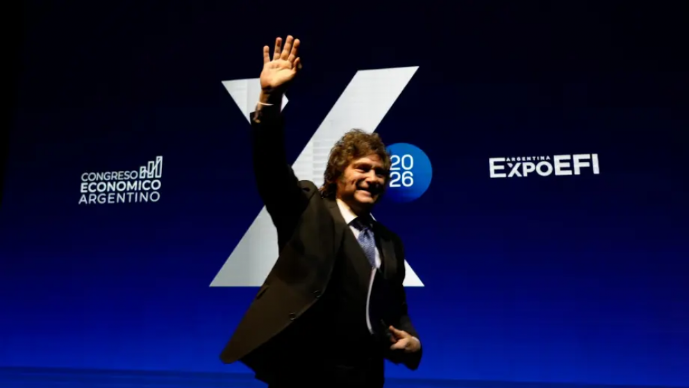 El presidente Javier Milei expuso en la Expo EFI 2026