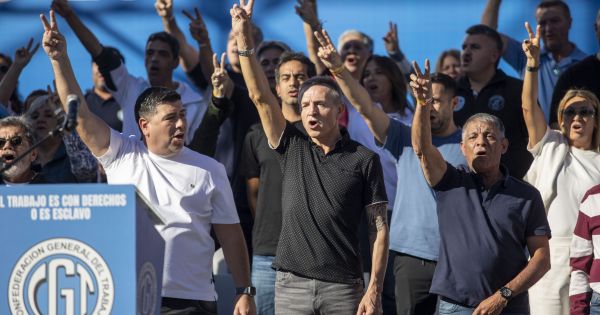 CGT moviliza en Plaza de Mayo: ¿nuevo paro contra Milei?