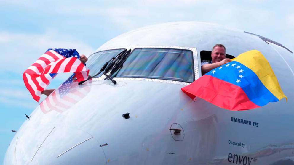 EEUU reanuda los vuelos directos a Venezuela tras siete años de espera
