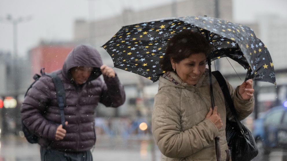 Varias provincias están bajo alerta por lluvias intensas y ráfagas