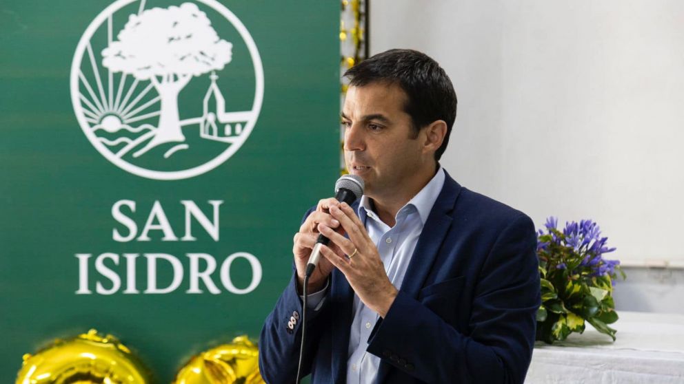 Ramón Lanús, intendente de San Isidro.